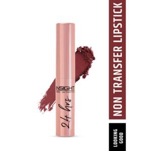 Insight Make-Up Essential 24 Hrs Non Transfer Matte Lipstick (LL-03) - Feeling Bubbly (07) 3gm