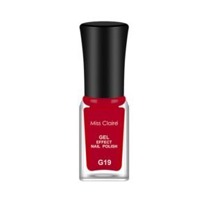 Miss Claire Gel Effect Nail Polish - G19 5 Ml