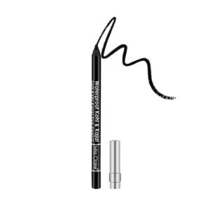 Miss Claire Waterproof Kohl & Kajal Soft Kohl Kajal Pencil (Silver Cap) 1.2 Gm