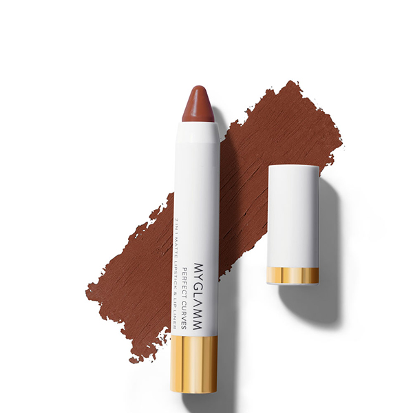 Myglamm Perfect Curves Moisturising Matte Lip Crayon - Terra 3.7gm